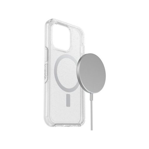 כיסוי אייפון 13 פרו OtterBox Symmetry שקוף נצנץ אוטרבוקס - הגנה קשיחה וכיסוי יפה
