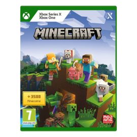 משחק Minecraft כולל תוספת של 3500 Minecoins מתאים ל- XBOX X|S|ONE