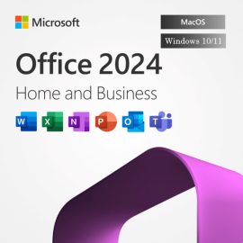 משלוח דיגיטלי מהיר ומאובטח Microsoft Office Home & Business 2024 לווינדוס ומק